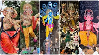 Mumbai’s Biggest Ganpati Maha Aagman Sohala 2024  NEVER SEEN BEFORE 😱  Mumbai Ganpati Aagman 2024 [upl. by Eda]