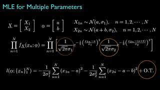 MLE for Multiple Parameters [upl. by Assenej]