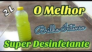 DESINFETANTE BRILHO INTENSO O MELHOR [upl. by Ennazor750]