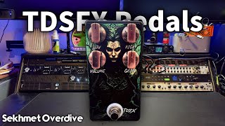 TDSFX Sekhmet Overdrive Demo [upl. by Ahsieni]