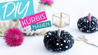 DIY TUTORIAL DekoKÜRBIS nähen [upl. by Oremoh]