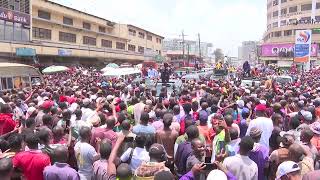 DP Rigathi Gachagua holds rallies in Gikomba and OTC in Nairobi [upl. by Isleen754]