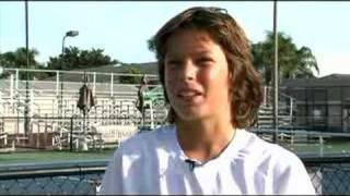 Tennis Week Gianluigi Quinzi [upl. by Elauqsap]