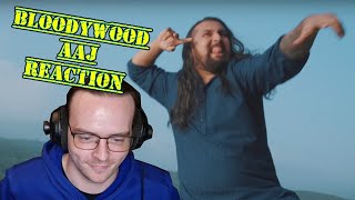 INDIAN FOLK METAL  Bloodywood  Aaj REACTION [upl. by Kelsy307]