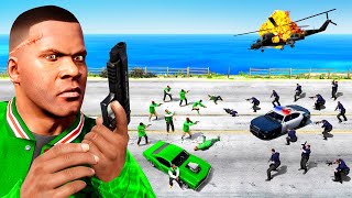 GANG vs POLICE in GTA 5 [upl. by Osner341]