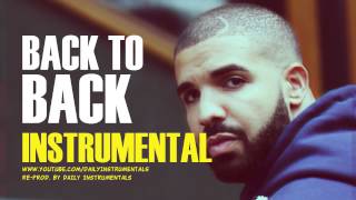 Drake Back To Back Instrumental [upl. by Aivirt802]