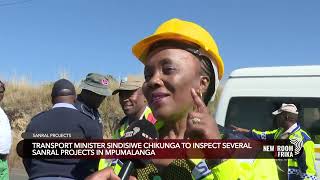 Chikunga to inspect road projects in Mpumalanga [upl. by Nawyt]