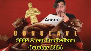 2025 Oscar Predictions  October 2024 [upl. by Farrica]