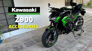 2022 Kawasaki Z900 Accessories [upl. by Bernadene]