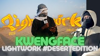 Kwengface  Lightwork DesertEdition AGH  Pressplay REACTION [upl. by Ecinaj]