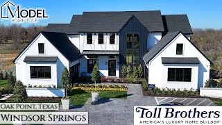 New Construction Homes in Dallas  Toll Brothers in Windsor Springs Oak Point TX [upl. by Ailero]