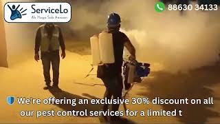 The Best Pest Control Service Provider in Patna  ServiceLo Pest Control Service [upl. by Elum]