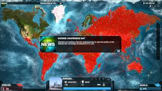 Plague Inc Evolved  Parasite Mega Brutal [upl. by Otreblasiul]