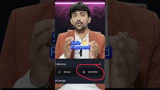 Reset Safe Folder 📁 Password android shortsfeed shorts [upl. by Nosnevets]