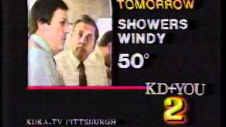 KDKATV 1984 Aircheck With CBS quotNewsbreakquot With Patti Burns amp Dan Rather [upl. by Haliak303]