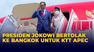 FULL Presiden Jokowi Pamit Bertolak ke Bangkok Untuk KTT APEC [upl. by Hughie477]