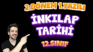 12 SINIF İNKILAP TARİHİ 2 DÖNEM 1 YAZILI  2023 [upl. by Yoko]