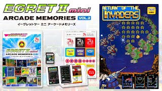 57 Return of the Invaders  Taito Egret 2 Mini  Arcade Memories Vol 2 [upl. by Aicemed146]