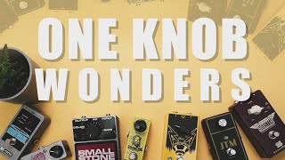 Amazing One Knob Guitar Pedals [upl. by Va20]