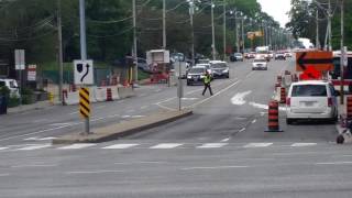 Toronto Police escorting Toronto EMS [upl. by Nnyrb]