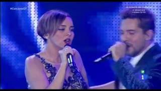 Escondidos Bisbal y Chenoa Concierto Operación Triunfo 2016 complete completo [upl. by Nyllek]