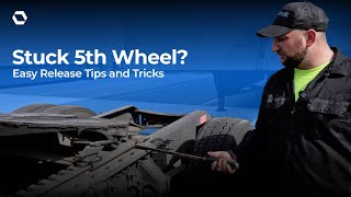 Stuck Fifth Wheel Easy Release Tips and Tricks [upl. by Ehrman]