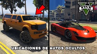 Ubicaciónes de Vehículos Ocultos en GTA 5 Modo Historia [upl. by Ailadi]