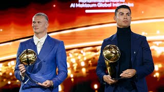 Stars Align Haaland Cristiano Ronaldo and Man City shine at Globe Soccer Awards  14th Edition [upl. by Alyssa]