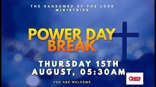 WELCOME TO THE OUR DAY BREAK SERVICE II THE RANSOMED OF THE LORD MINISTRIES [upl. by Aikemehs]