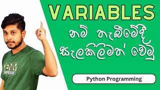 09 Variables නම් තැබීමේදී සැලකිලිමත් වෙමු  Python Programming  Sinhala [upl. by Iris307]