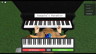 Gangstas Paradise  Coolio  Roblox Piano [upl. by Nosbig]