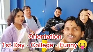 New Zealand International Student vlogs  Orientation Day Student Life in New Zealand Study Visa [upl. by Remington]