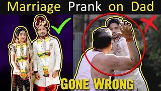 MARRIAGE PRANK ON DAD  GONE WRONG BADLY  Public Reaction  YoutubeWale Prank [upl. by Durning]