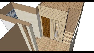 Individuelle Sauna selber bauen  Meine kleine Sauna  Bautagebuch mit Anleitung [upl. by Boot]