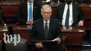 Watch Mitch McConnells full speech on counting the electoral college votes [upl. by Salvadore]