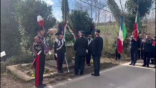 150° Anniversario delluccisione del Tenente dei Carabinieri Giacomo Acqua [upl. by Wehner854]