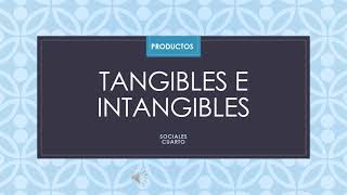 TANGIBLES E INTANGIBLES sociales cuarto [upl. by Anastasius795]