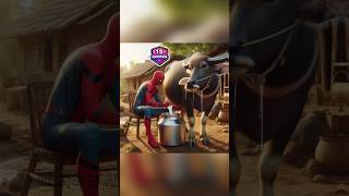 Iron Mans Machine Gone Wrong shorts avengers marvel ironman spiderman ai [upl. by Ylrebmek86]