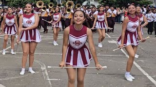 SALARRUÉ LATIN BAND 💃 2° Lugar Bandas y 3° lugar Cachiporristas  Festival Brito 2024 [upl. by Elleoj]