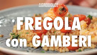 Come preparare la fregola con gamberi [upl. by Tini]