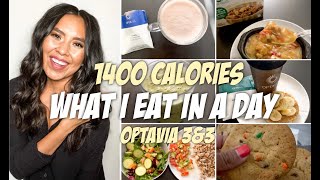 WHAT I EAT IN DAY OPTAVIA 3amp3 1400 CALORIES [upl. by Ahsha]