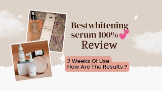 Best Whitening Serum Honest ReviewBeCute whitening serum for face [upl. by Evangelia]