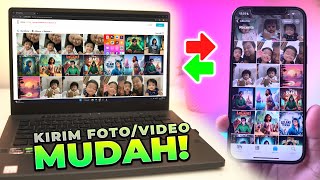 MUDA BANGET Cara Pindahin Foto dan Video Ke Laptop Tanpa Kabel  iCareFone IOS APP [upl. by Nolita]