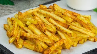 Préparer des frites sans huile et sans effets négatifs sur la santé   SavoureuxTV [upl. by Annoirb]