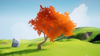 Unreal Engine 4 stylised tree walkthrough Free project file [upl. by Irena405]