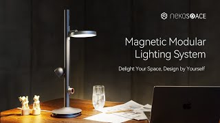 Now on Kickstarter Nekospace Orchard Magnetic Modular Lighting System [upl. by Ysirhc]