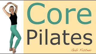 ⏳ 28 min Core Pilates  Figur  Körpermitte  Workout ohne Geräte [upl. by Bil500]