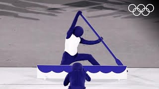 Breathtaking Pictogram Performance at Tokyo 2020 Opening Ceremony  Tokyo2020 Highlights [upl. by Shepley]