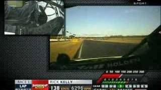 Onboard with Rick Kelly Round 7 Queensland 2007 [upl. by Flodnar]