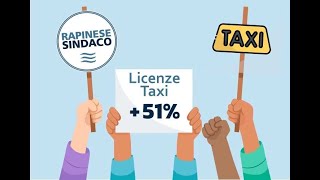 La Giunta Rapinese mette mano a Como alle licenze Taxi  51 [upl. by Yrellih]